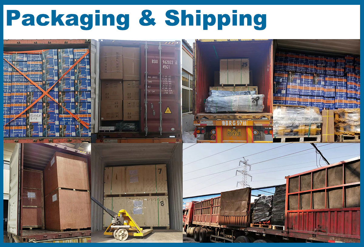 التعبئة والتغليف والشحن