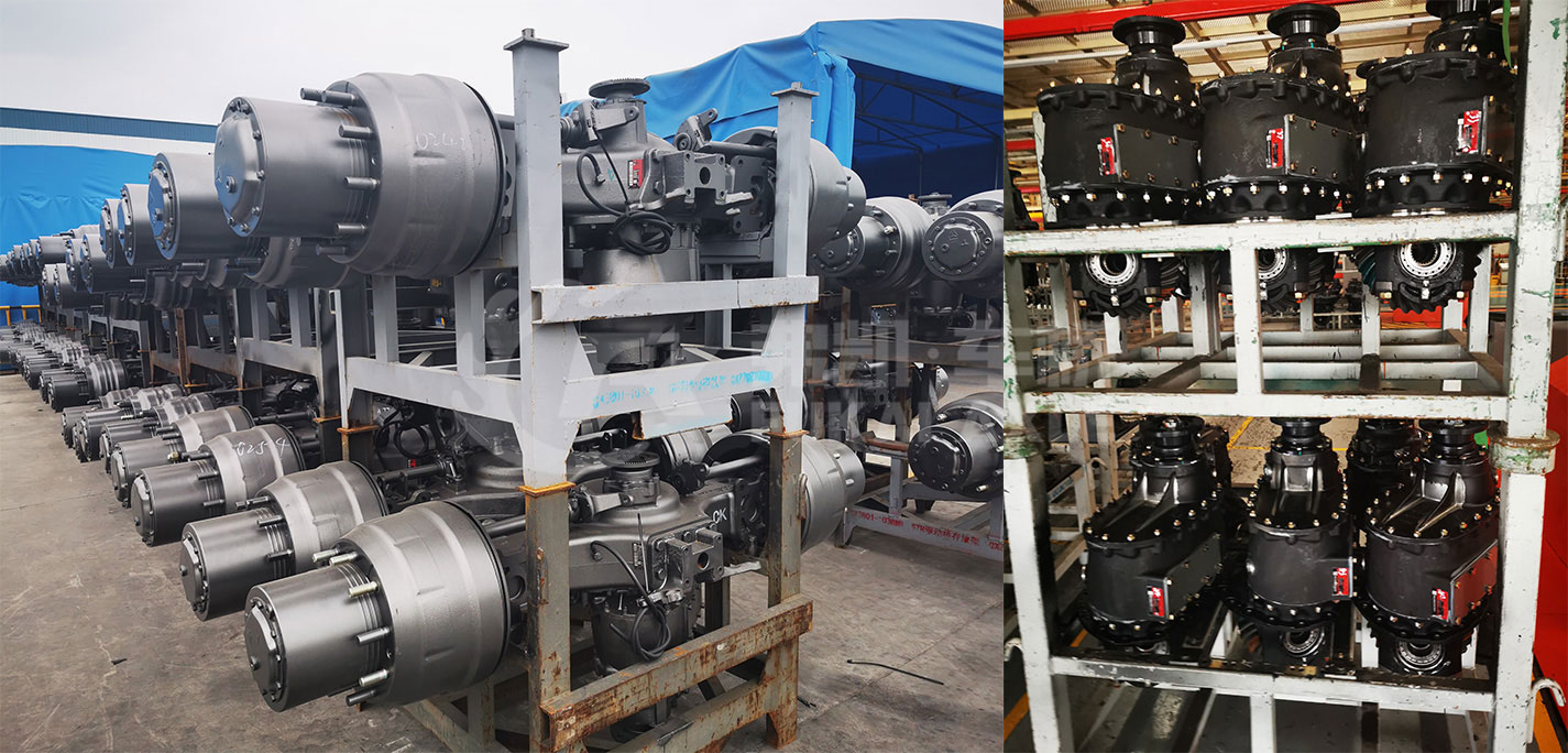 نسبة السرعة وحساب طريقة محور الدفع لمحور ساينو تراك شتاير و HC16